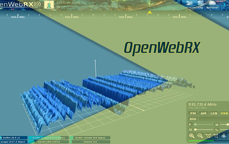 OpenWebRX + SDR –  Giải pháp chia sẻ dữ liệu vô tuyến
