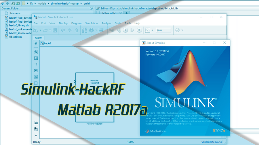 Cài đặt Simulink-HackRF trên Matlab R2017a