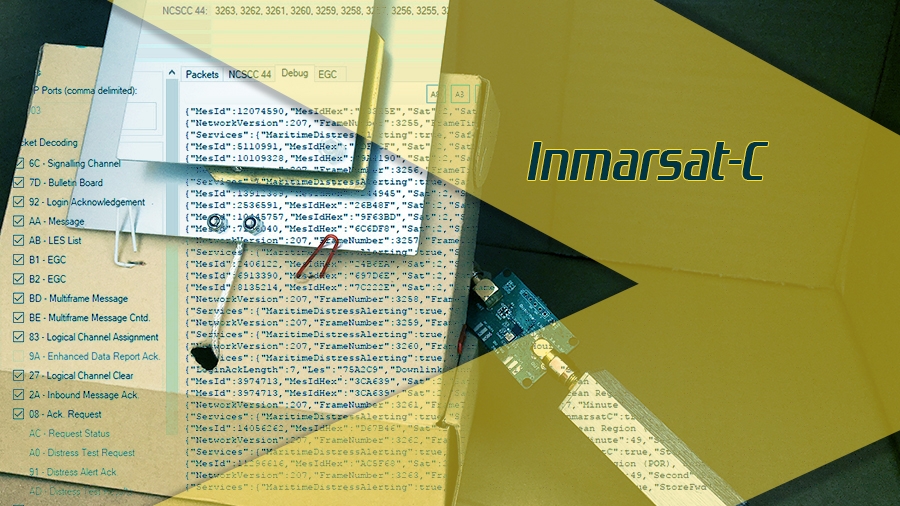 Phần mềm giải mã Inmarsat-C (Inmarsat std-C decoder, Tekmanoid STD-C Decoder, b4000Hz, scytalec)