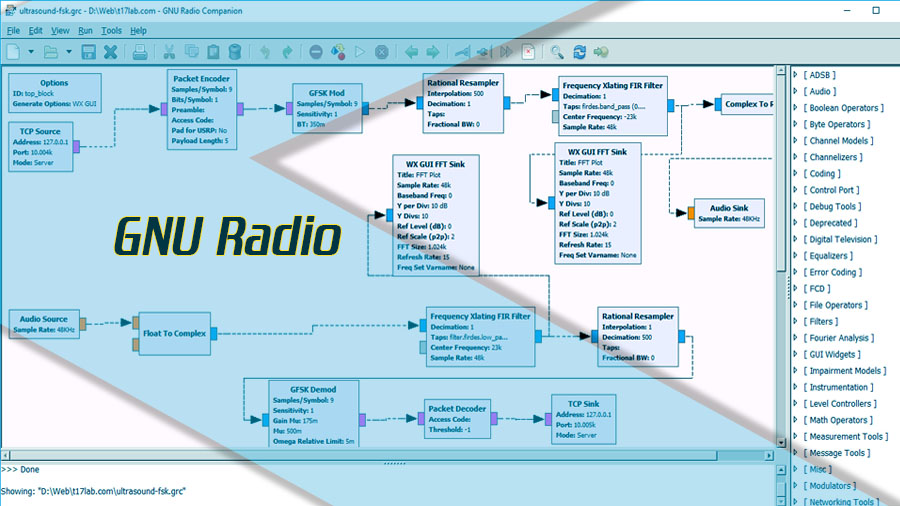 Sử dụng GNURadio trong điều khiển SDR – p1