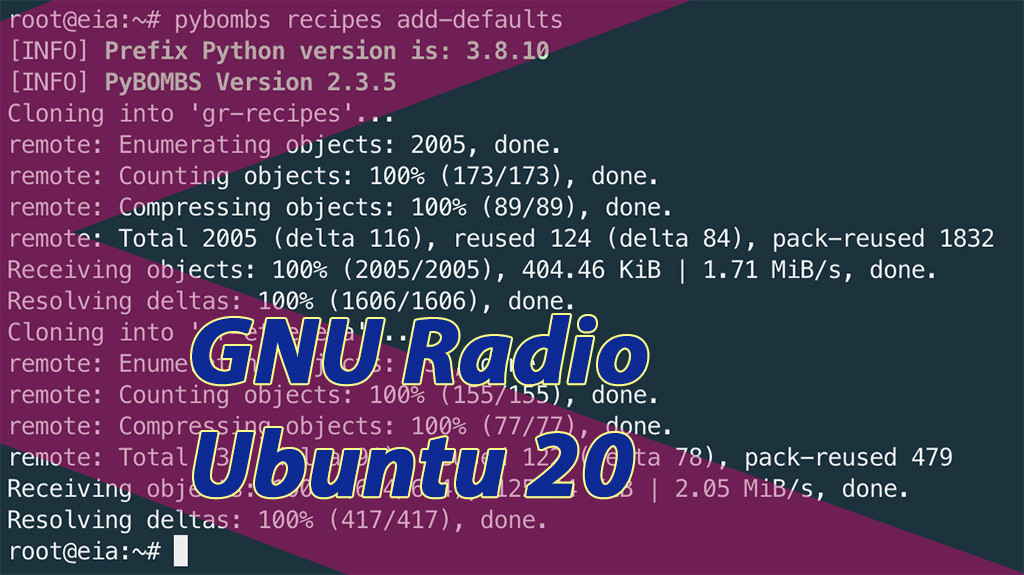 Hướng dẫn cài đặt GNU Radio & GRGSM trên Ubuntu 20